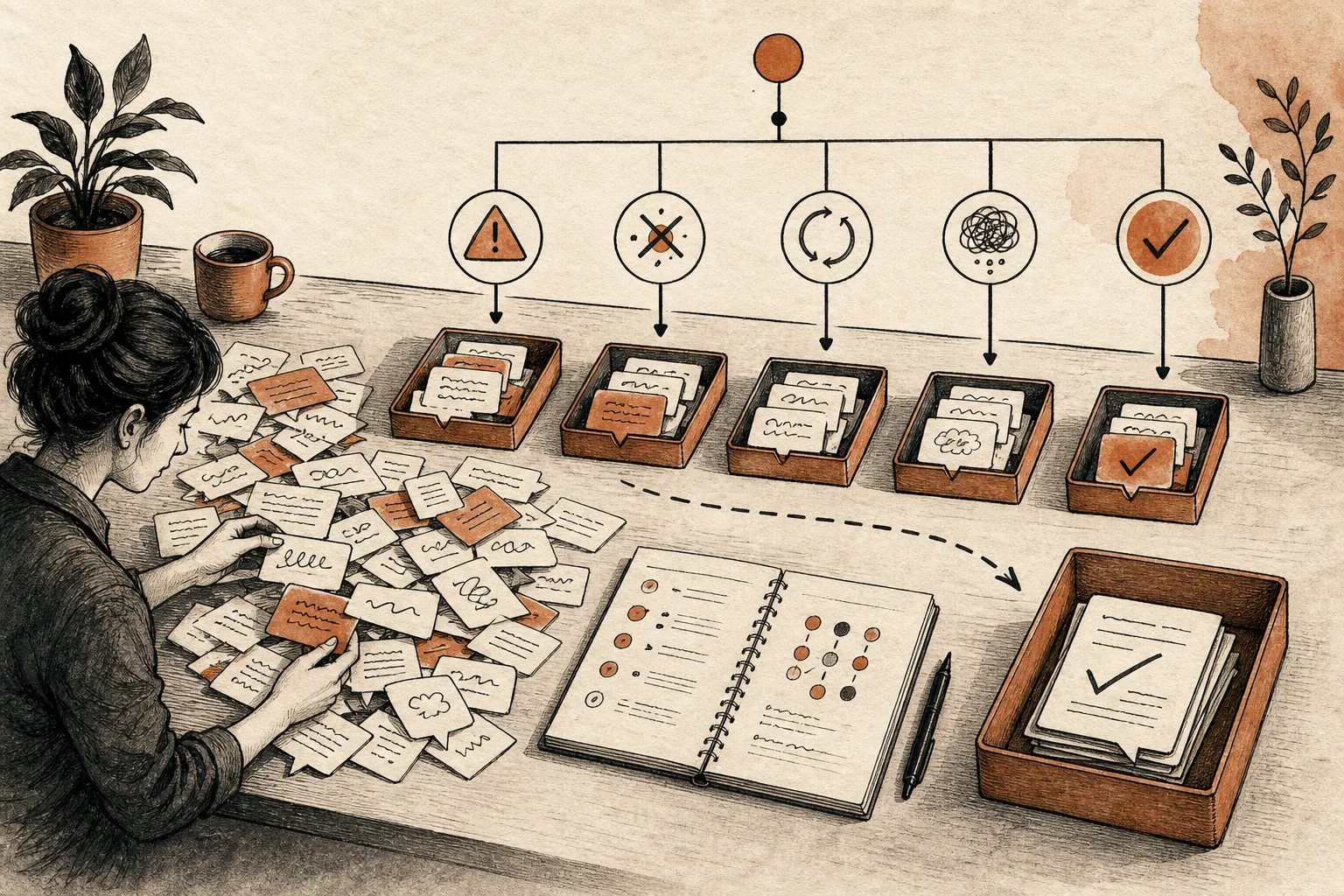 Reviewed AI conversations grouped into a practical failure taxonomy